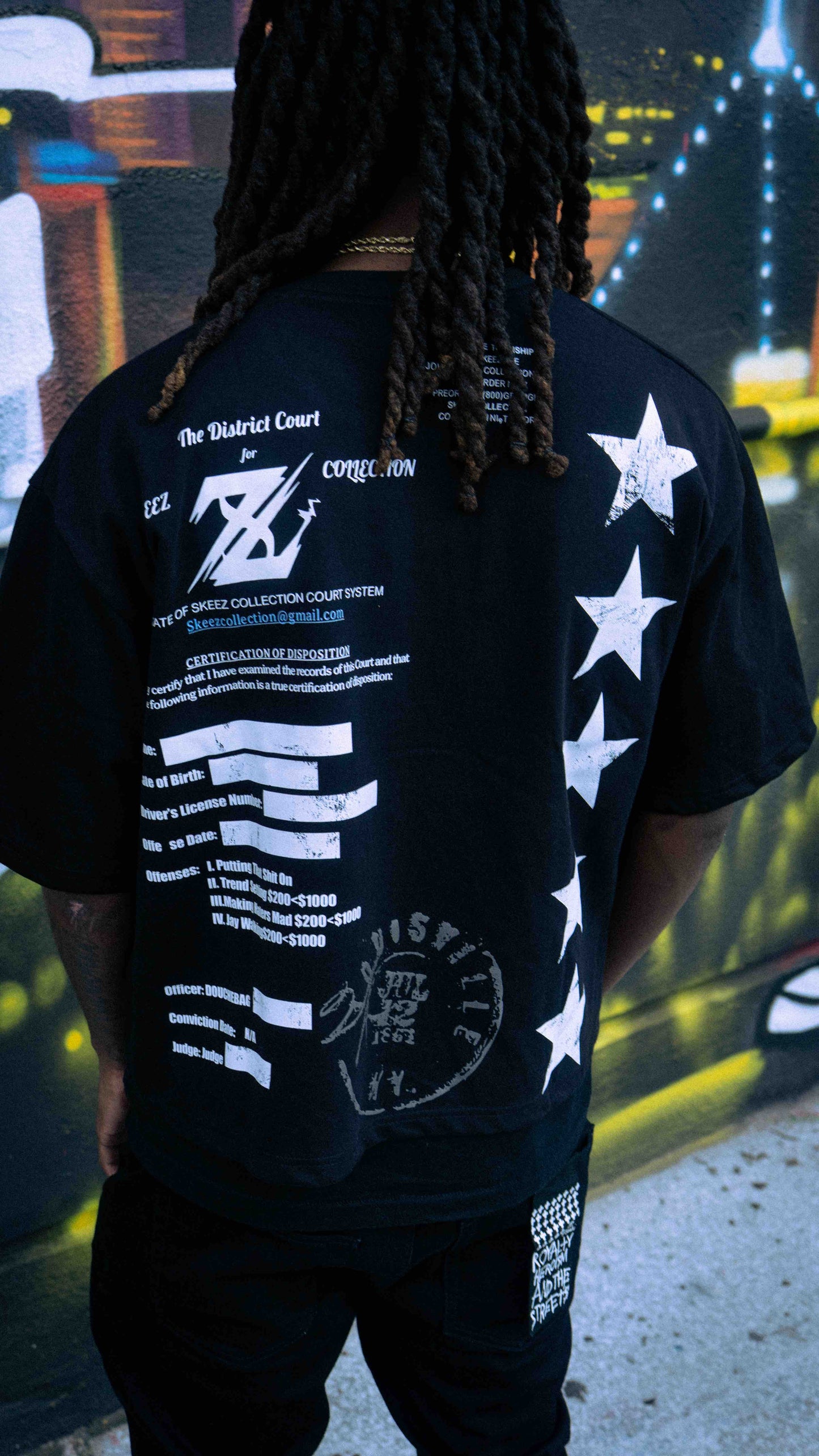 "CRIMINAL" TEE SHIRT