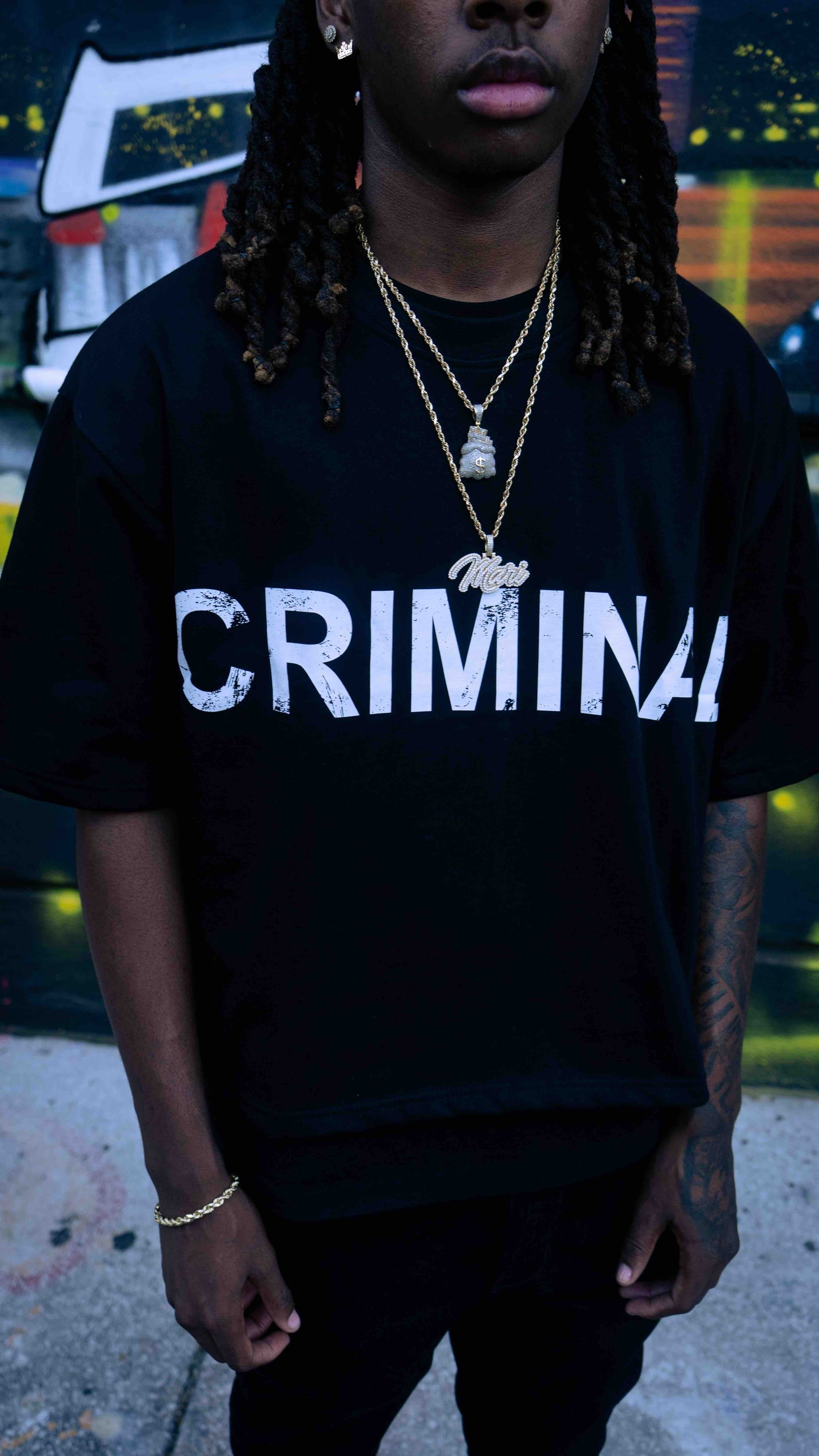 "CRIMINAL" TEE SHIRT
