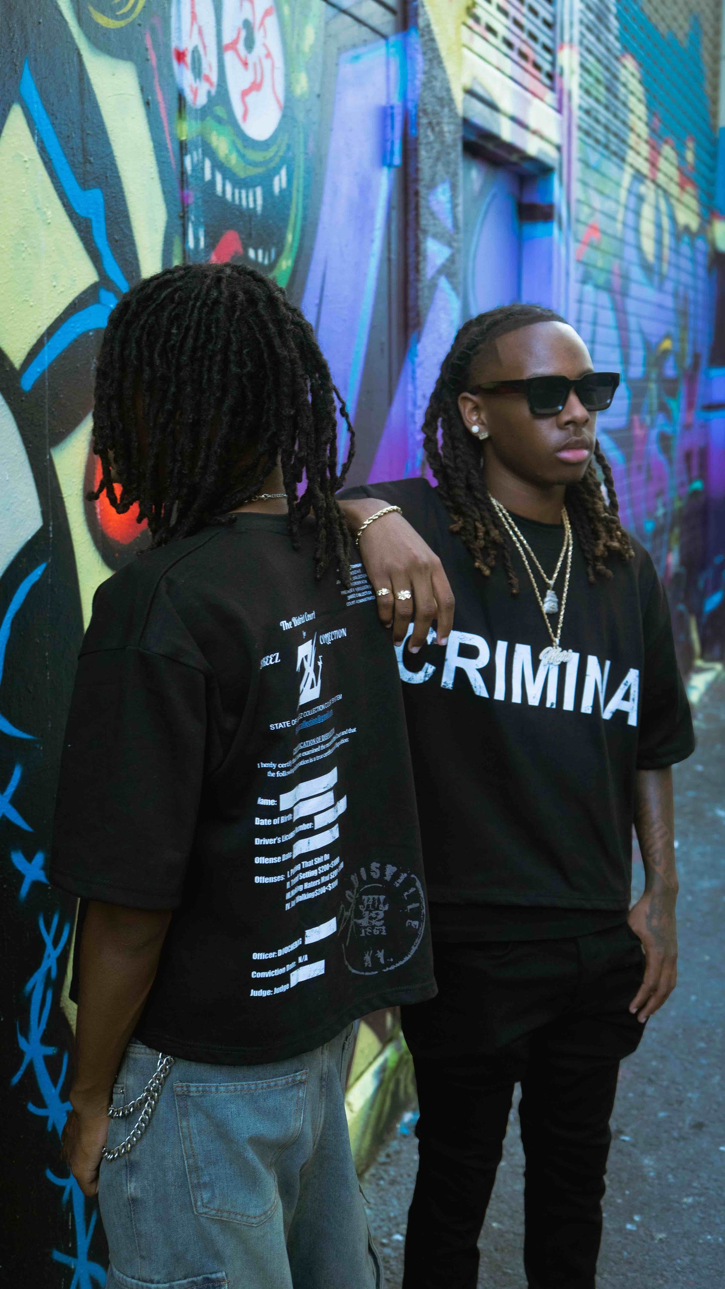 "CRIMINAL" TEE SHIRT