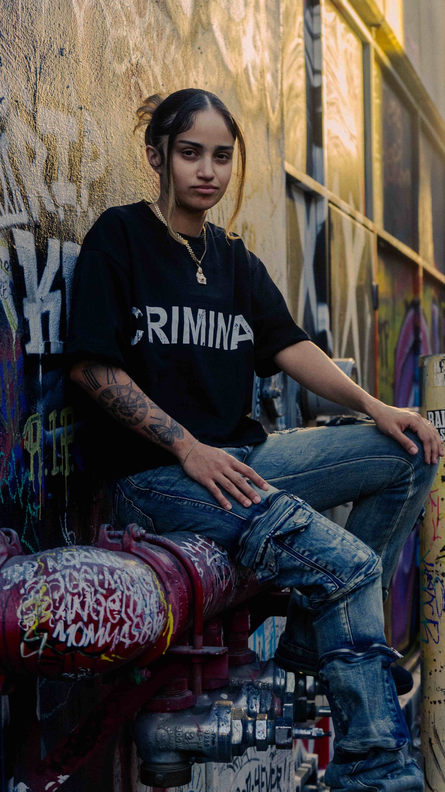 "CRIMINAL" TEE SHIRT